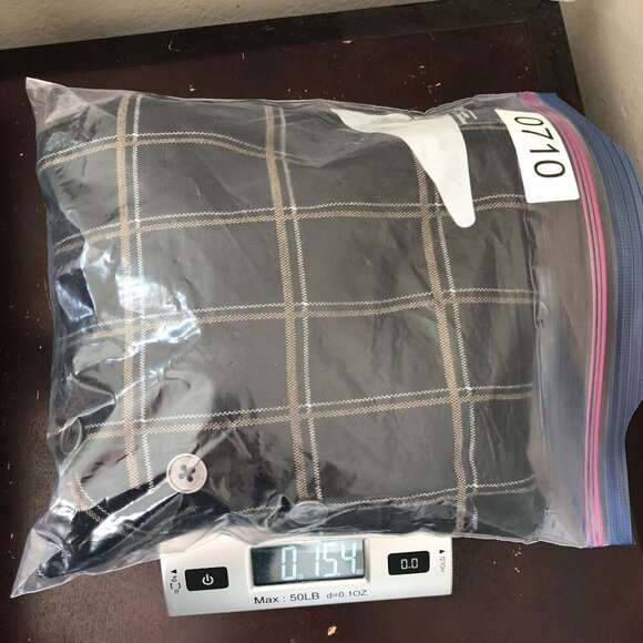 J.Jill Ponte Dress Women Medium Black Open Pane Plaid Short Sleeve Pockets - Picture 11 of 11